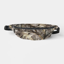 Trockene Blätter Tarnung für Jäger Bauchtasche