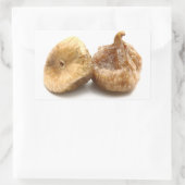 Trockene Feigen Rechteckiger Aufkleber (Tasche)