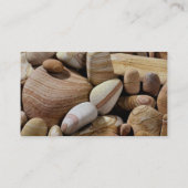 Trockene Fluss-Felsen Visitenkarte (Rückseite)