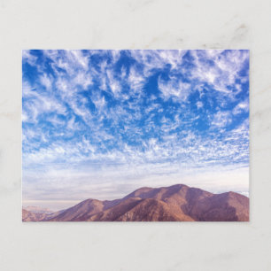 Trockene Hügel im Elqui-Tal Postkarte
