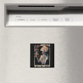 Trockene Knochen werden lebendig Skelett Blumen Ez Magnet (In Situ (Geschirrspüler))