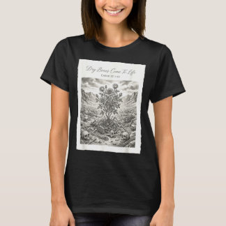 Trockene Knochen zum Leben erweckt christlicher Bi T-Shirt