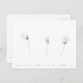 Trockene Lüsterfarbe zeichnend Postkartenfarbe Postkarte (Vorne/Hinten)