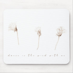 Trockene Lüsternfarbe zeichnend Mauspad