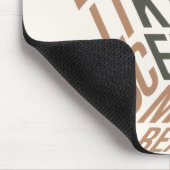 Trockene Motivation | Modellierte Realität | Lager Mousepad (Ecke)