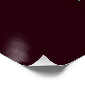 Trockene Motivation | Modellierte Realität | Tiefe Poster (Ecke)