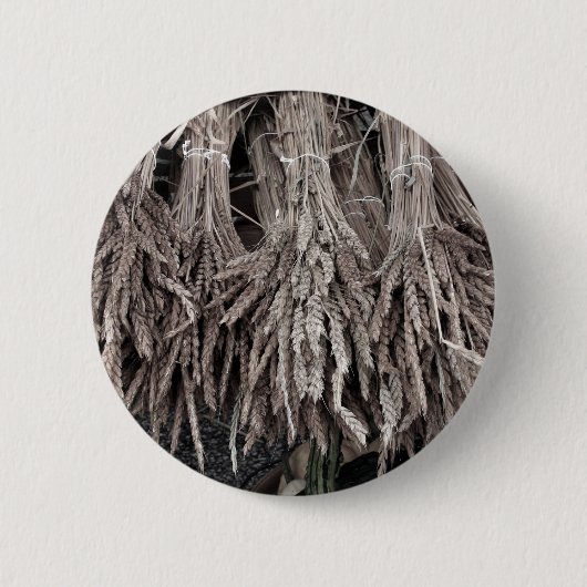 Trockene Pflanze zum Dekorieren Button (Vorderseite)