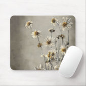 Trockene Wildblume Daisies Mousepad (Mit Mouse)
