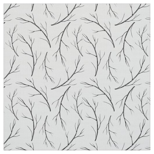 Trockene Zweige Stoff (Muster)