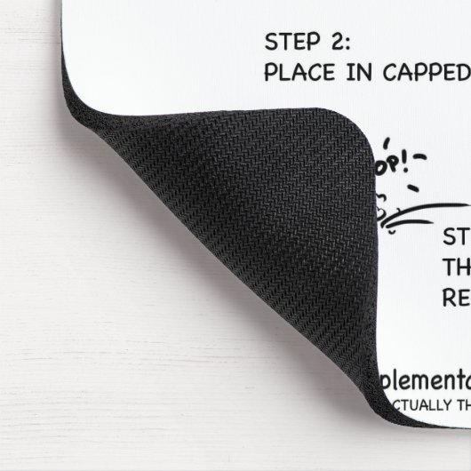 Trockeneis Mousepad (Ecke)