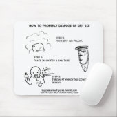 Trockeneis Mousepad (Mit Mouse)
