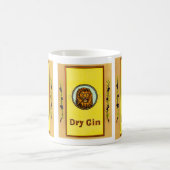Trockener Gin Löwe Kaffeetasse (Mittel)