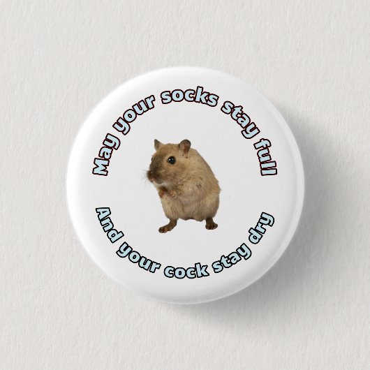 Trockener Knopf Button (Vorderseite)