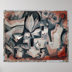 Trockener Kühler Garten Paul Klee Poster