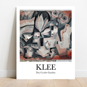 Trockener Kühler Garten von Paul Klee Poster