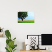 Trockener Sturm über Oklahoma Grasslands III (Ober Poster (Heimbüro)