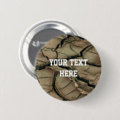 TROCKENERDE + Ihr Text Button (Vorne & Hinten)