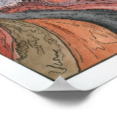 Trockenes Auge Poster (Ecke)