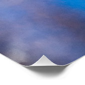 Trockenes Eichenblatt - Der Frühling ist noch weit Poster (Ecke)