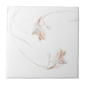 Trockenes Freesias 1 Fliese (Vorderseite)