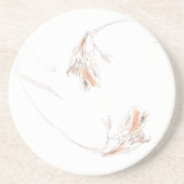 Trockenes Freesias 1 Getränkeuntersetzer (Vorne)