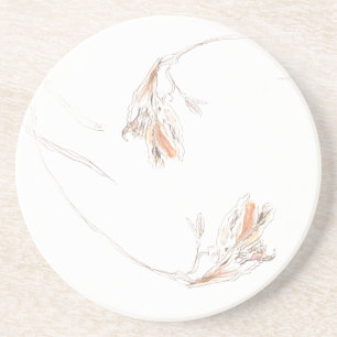 Trockenes Freesias 1 Getränkeuntersetzer