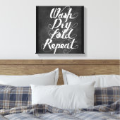 Trockenfalten wiederholen leinwanddruck (Insitu (Schlafzimmer))