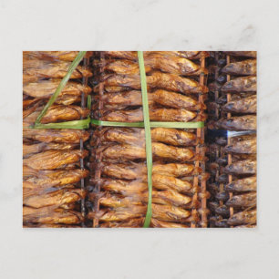 Trockenfisch Postkarte