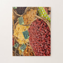 Trockenfrüchtestand, 28 cm x 36 cm, 252 Teile Puzzle