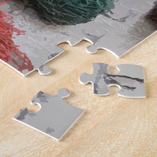 Trockengarn Puzzle (Seite)