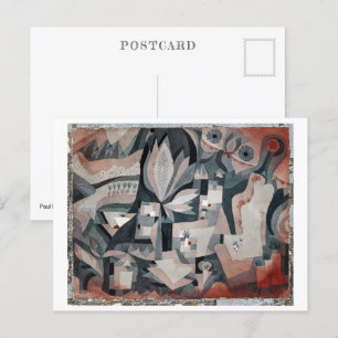 Trockenkühlergarten Paul Klee Postkarte