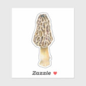 Trockenland Fisch, Morel Pilz Aufkleber (Blatt)