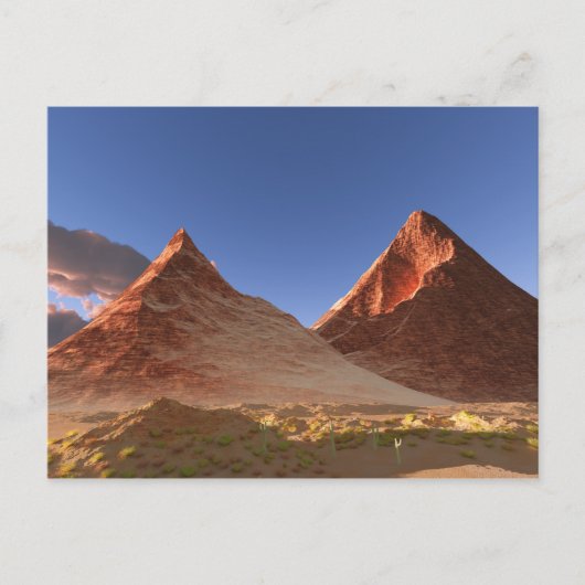 Trockenland Version 2 Postkarte (Vorderseite)