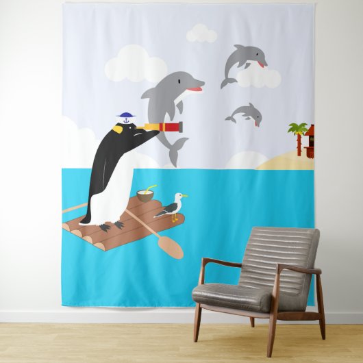 Trockenland Wandteppich (Beispiel)