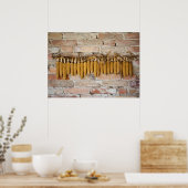 Trockenmaiskolben Poster (Küche)