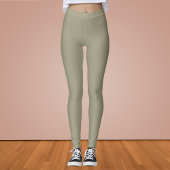 Trockenmaske, solide Farbe Leggings