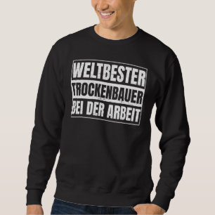 Trockenmauer für Innenbauer Sweatshirt