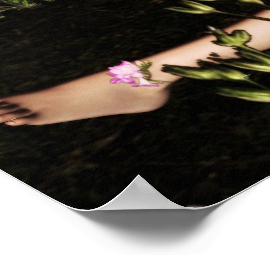 Trockenmörtel in der Erholung Poster (Ecke)