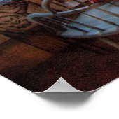 Trockenreiniger - Der Waschraum Poster (Ecke)