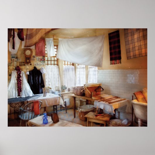 Trockenreiniger - Der Waschraum Poster (Vorne)