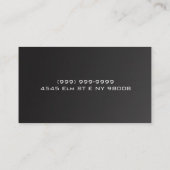 Trockenreinigung Visitenkarte (Rückseite)