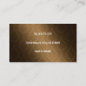 Trockenreinigungs-Visitenkarten Visitenkarte (Rückseite)