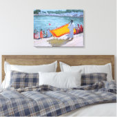 TrockenSari Pushkar Leinwanddruck (Insitu (Schlafzimmer))