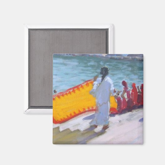 TrockenSari Pushkar Magnet (Vorderseite/Rückseite)