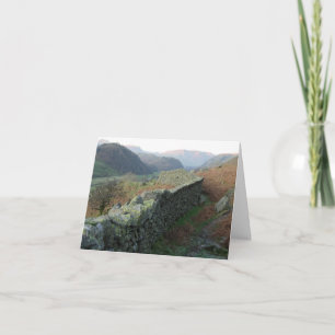 Trockensteinmauer oberhalb von Thirlmere, Lake Dis Karte