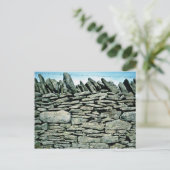 Trockensteinmauer Postkarte (Stehend Vorderseite)