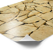 Trockensteinwand Fotodruck (Ecke)