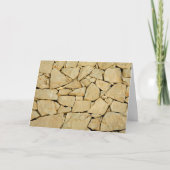 Trockensteinwand Karte (Vorderseite)