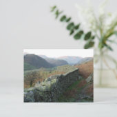 Trockensteinwand oberhalb von Thirlmere Postkarte (Stehend Vorderseite)