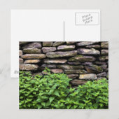 Trockensteinwand Postkarte (Vorne/Hinten)